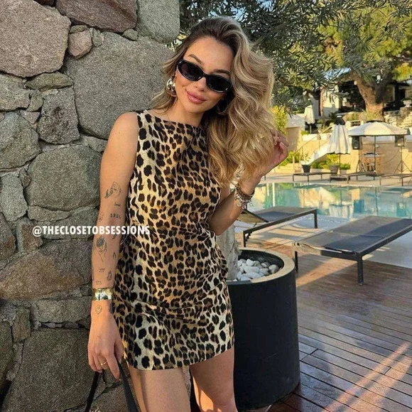 ZARA BLOGGER FAVE!!! A-Line Mini Dress NWT - Picture 6 of 16